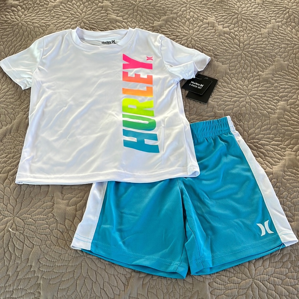 Hurley boys shorts set